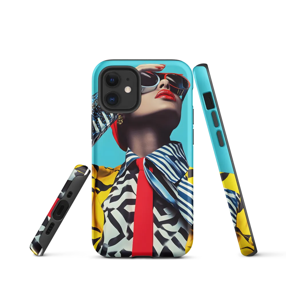 Chic Confidence in Bold Patterns