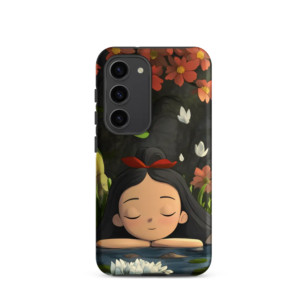 Tranquility by the Waterside | Phone Case |  S23 | Tough Case | Matte