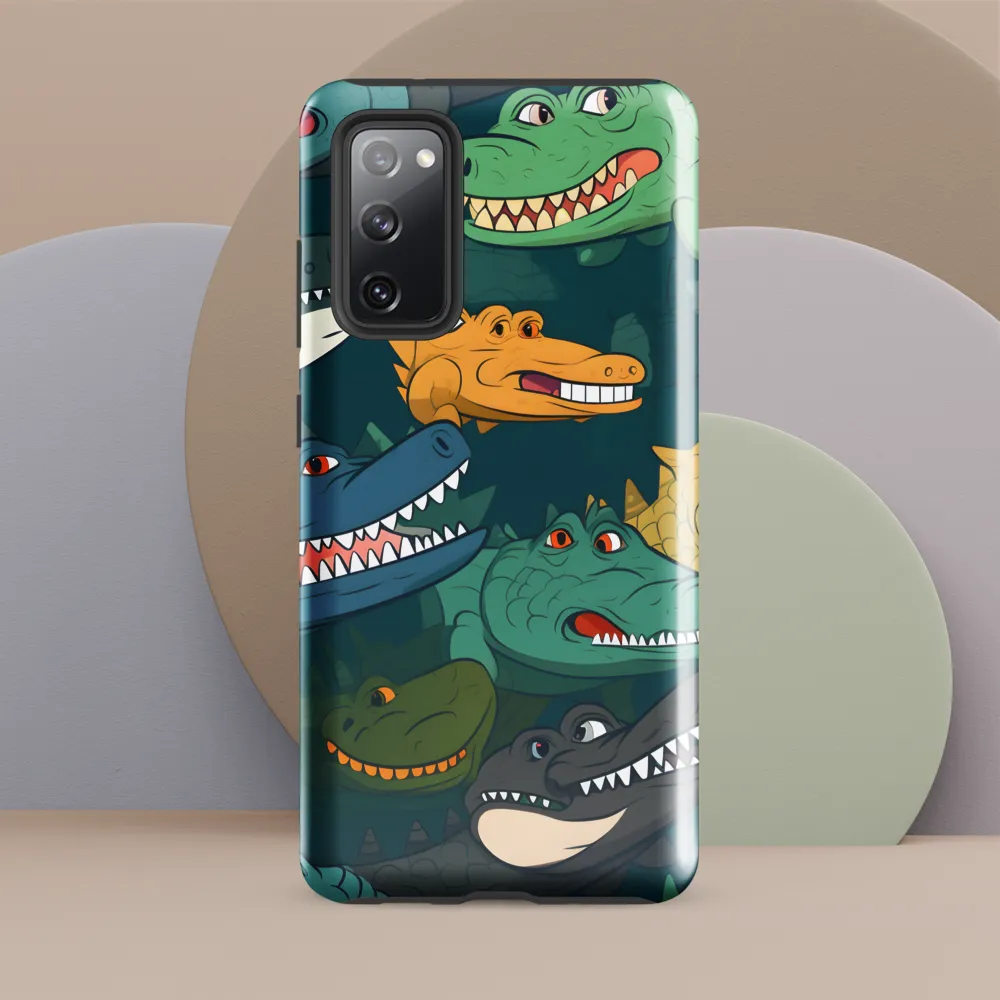 Cheerful Crocodilian Parade