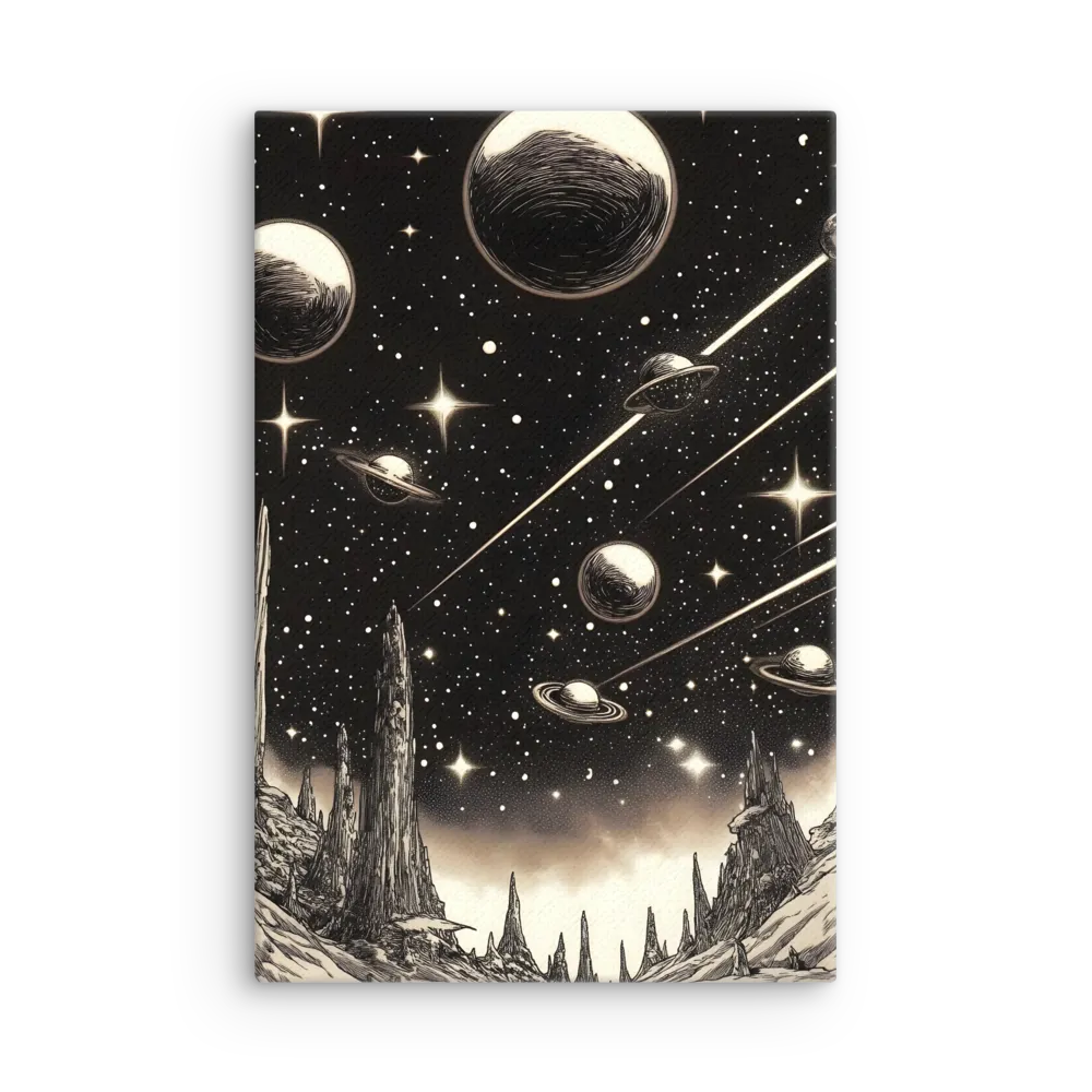 Celestial Reverie | Thin Canvas | 12″×18″