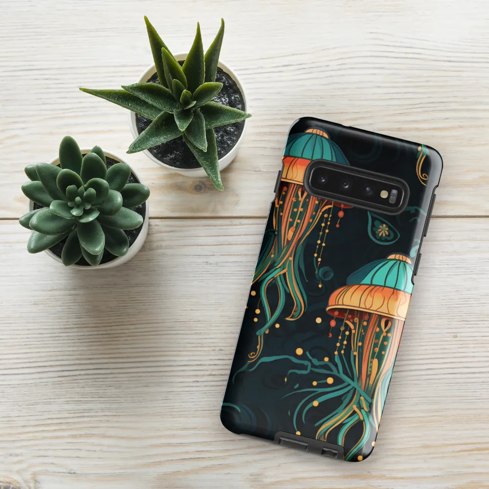 Symphony of Jellyfish | Phone Case |  S10 | Tough Case | Glossy