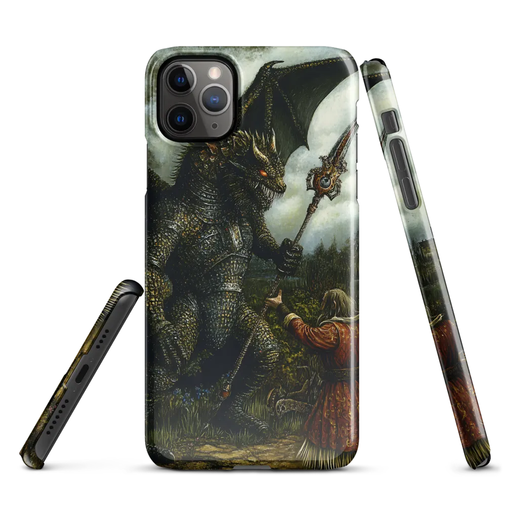 The Confrontation: Dragon vs. Wizard | Phone Case |  11 Pro Max | Snap Case | Glossy