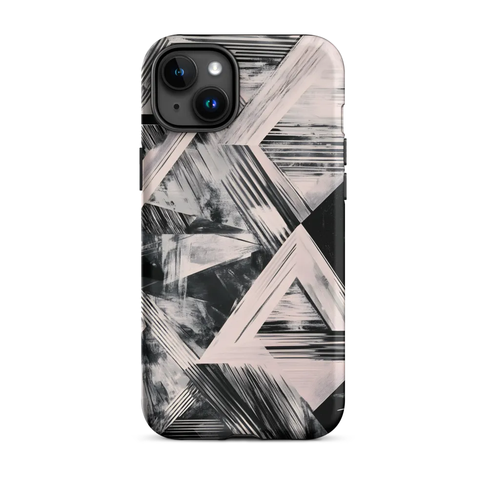 Geometric Harmony | Phone Case |  15 Plus | Tough Case | Matte