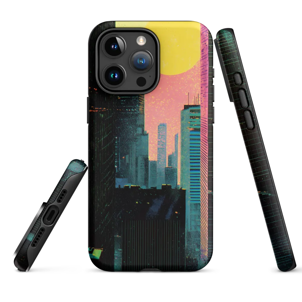 Nostalgic Urban Dreamscape | Phone Case |  15 Pro Max | Tough Case | Matte