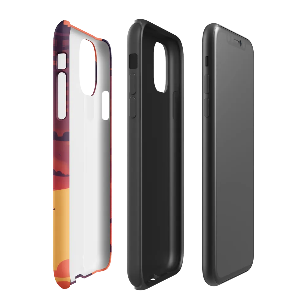 Urban Dusk: A Symphony of Cityscapes | Phone Case |  11 | Tough Case | Matte