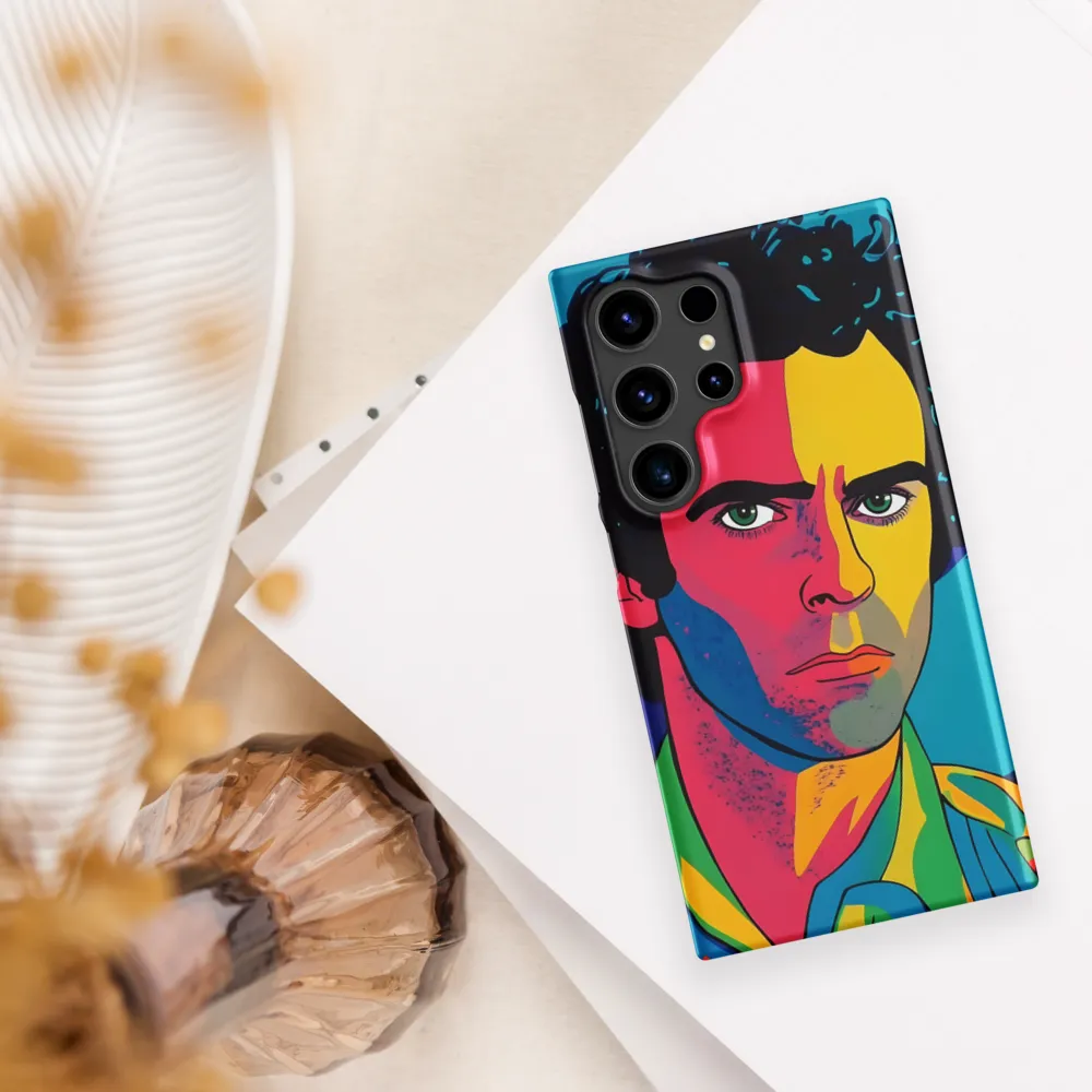 Electric Visage: A Portrait of Vibrance