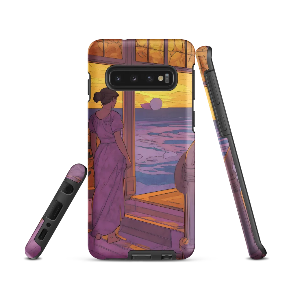Whispers of the Sunset | Phone Case |  S10 | Tough Case | Matte
