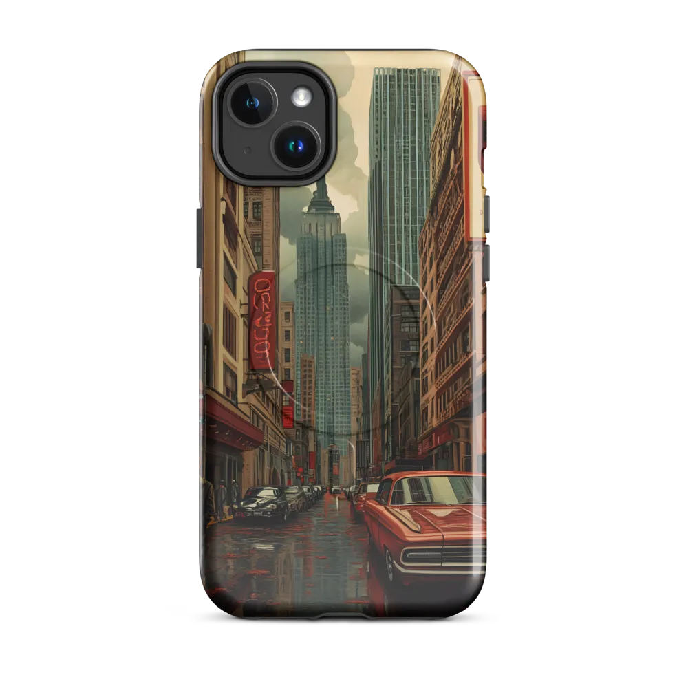 Nostalgic Cityscape: Reflections of a Forgotten Era