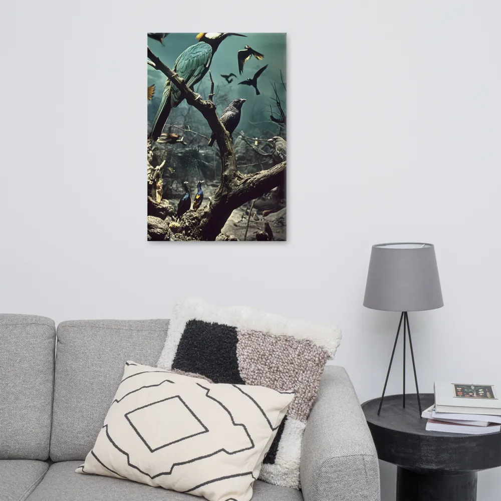 Whispers of the Avian Realm | Canvas | 24″×36″
