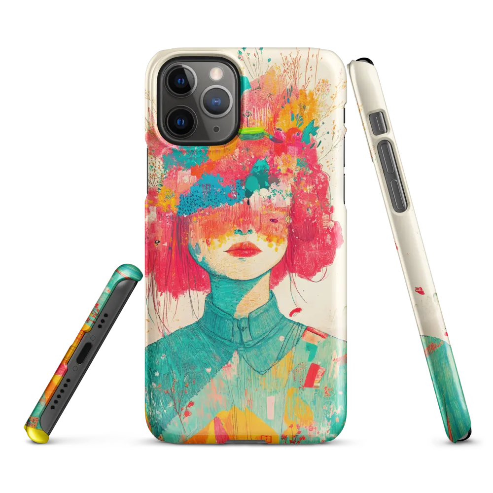Whimsical Floral Portrait