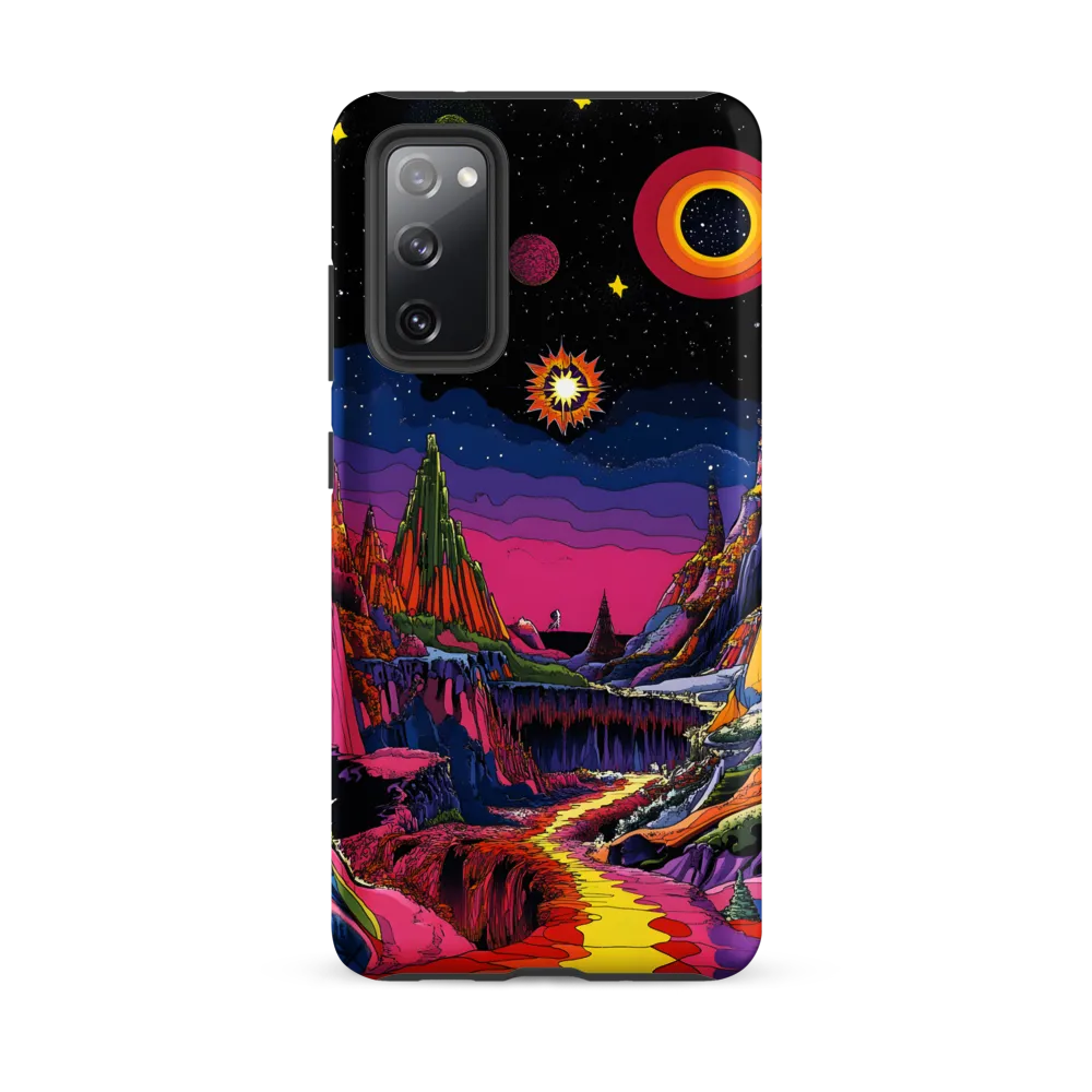 Galactic Wonders: A Journey Through an Alien Landscape