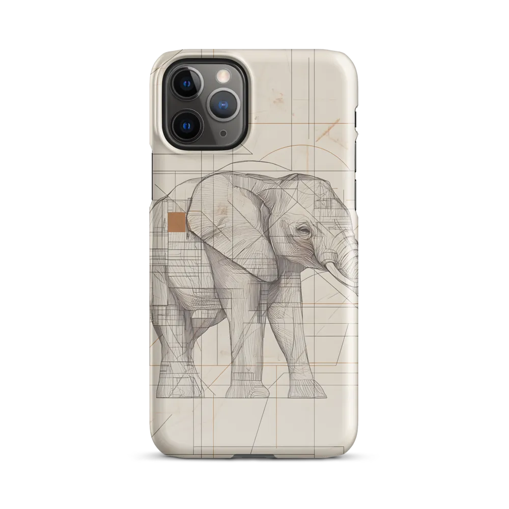 Geometric Elegance: The Steel Elephant