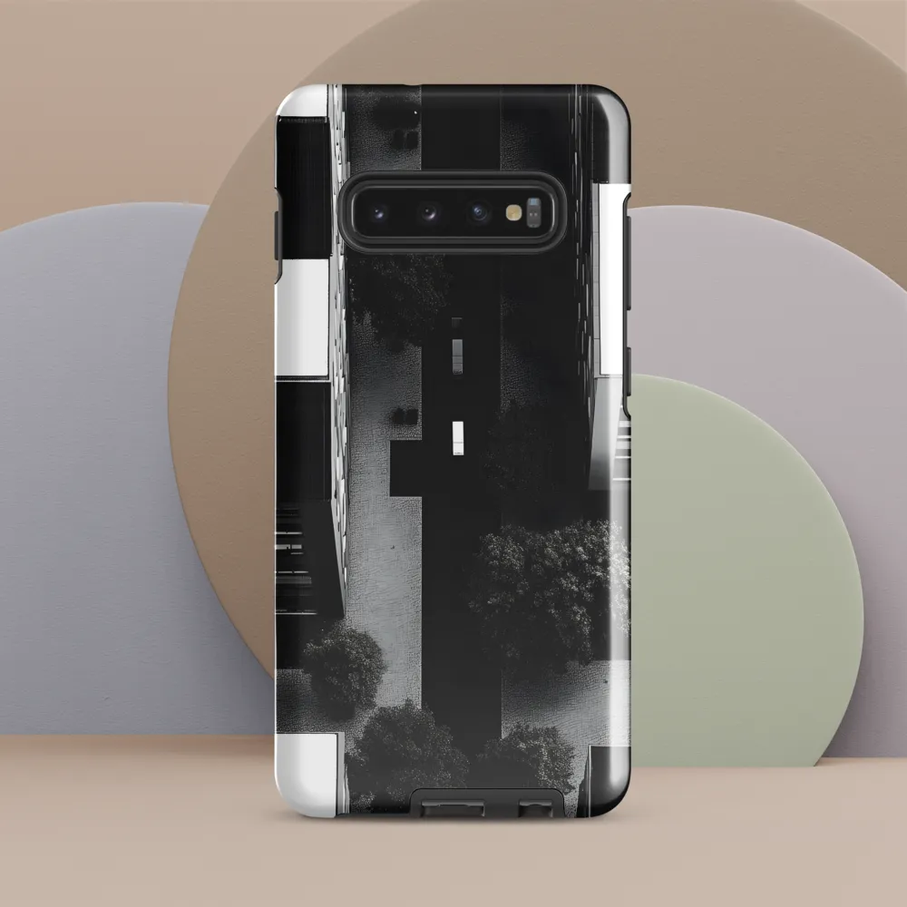 Urban Serenity from Above | Phone Case |  S10 Plus | Tough Case | Glossy