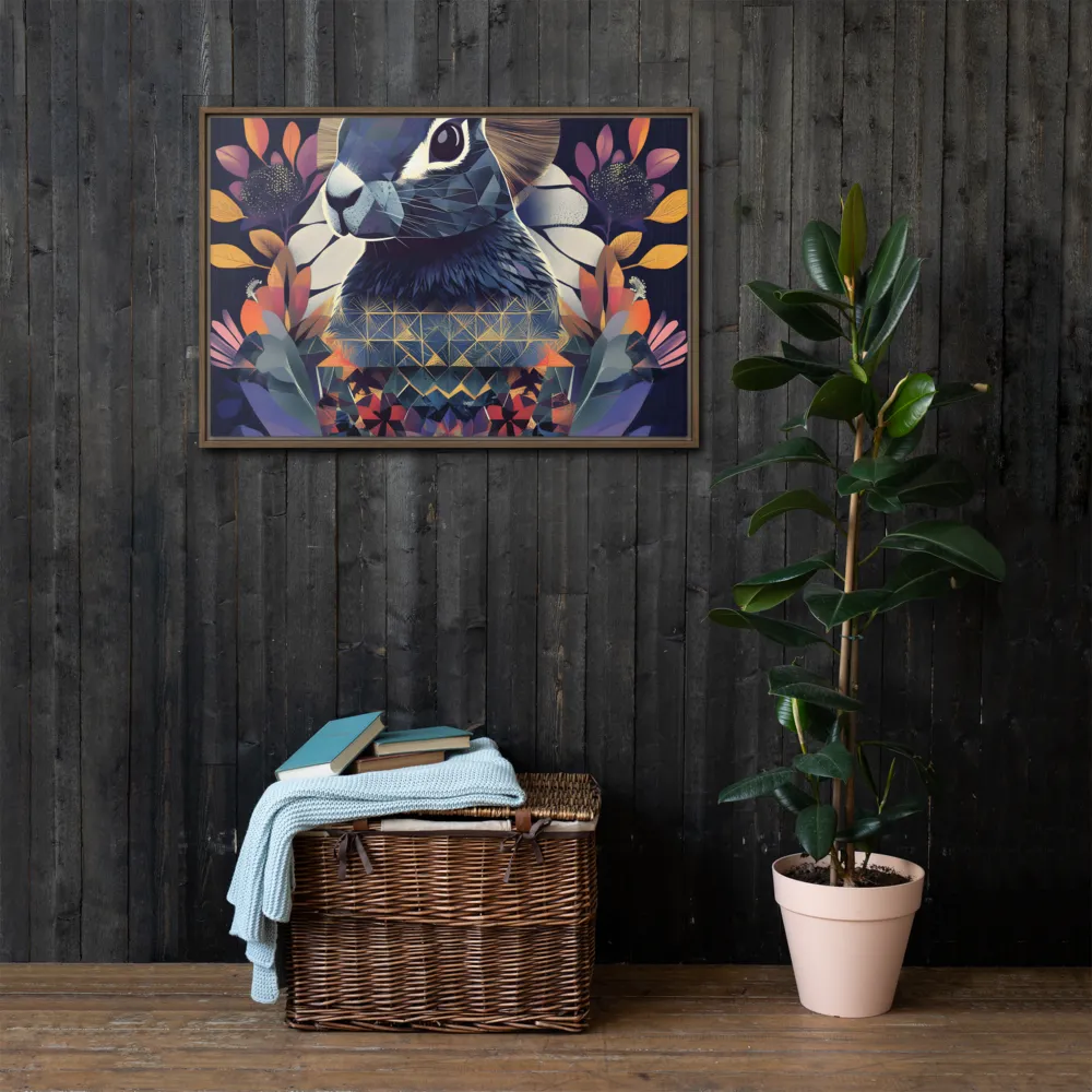 Ethereal Bunny: A Geometric Wonderland