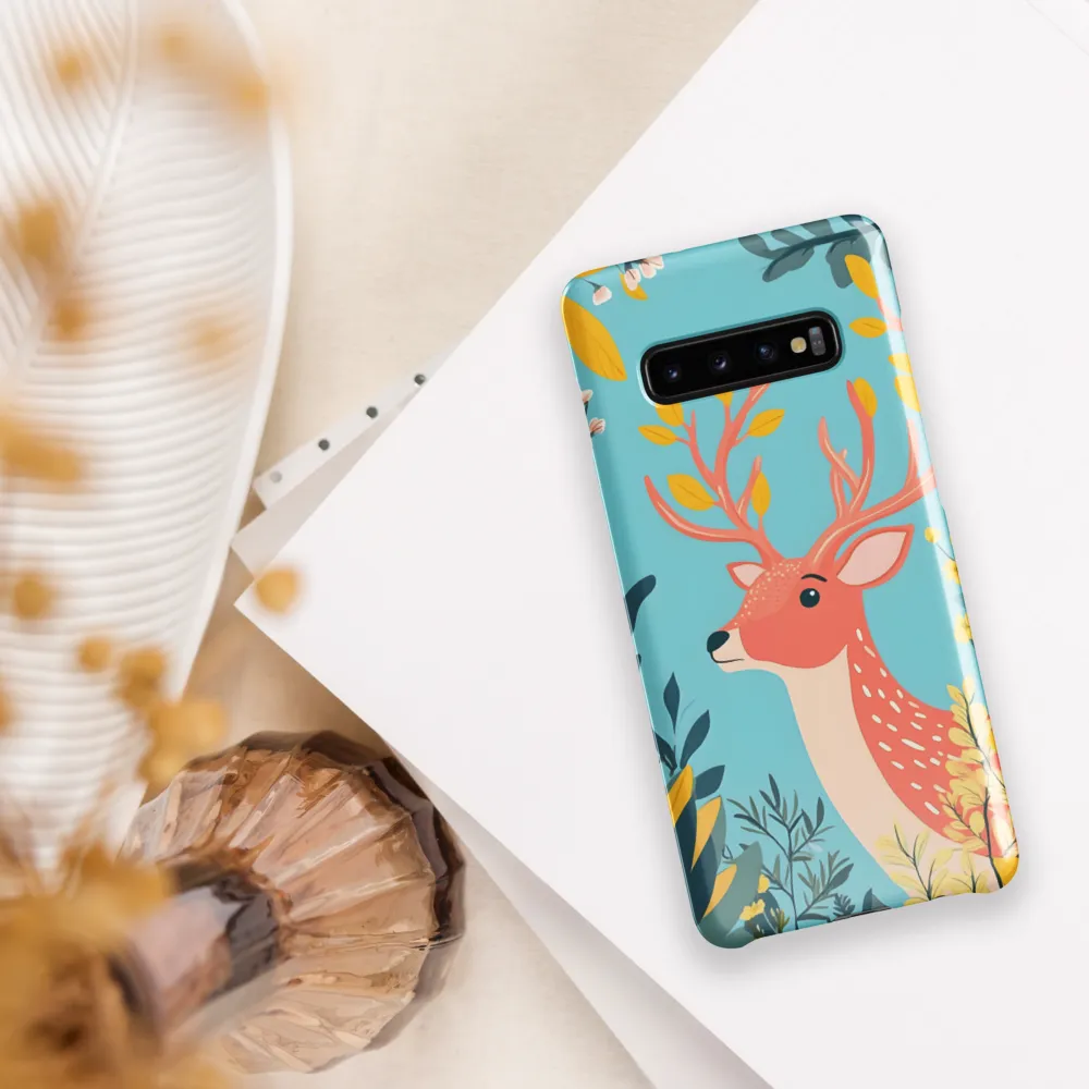 Whimsical Forest Guardian | Phone Case |  S10 Plus | Snap Case | Glossy