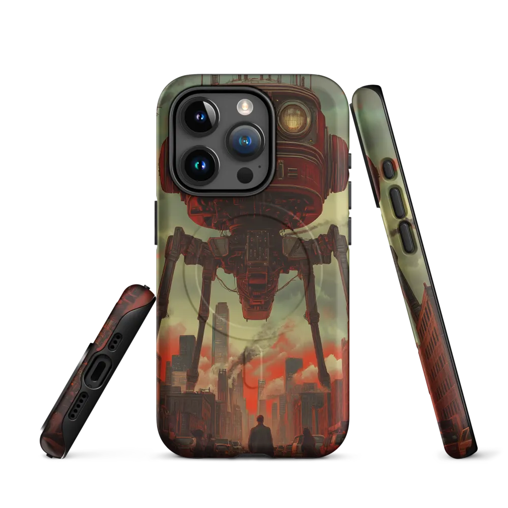 The Monolith of Mechanization | Phone Case |  15 Pro | MagSafe® Tough Case | Matte