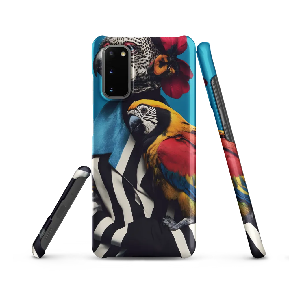 Vibrant Fusion of Flora and Fauna