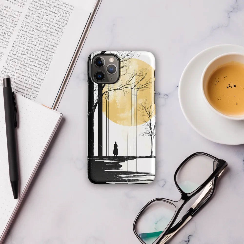 Solitude Under the Yellow Sun | Phone Case |  11 Pro | Snap Case | Glossy