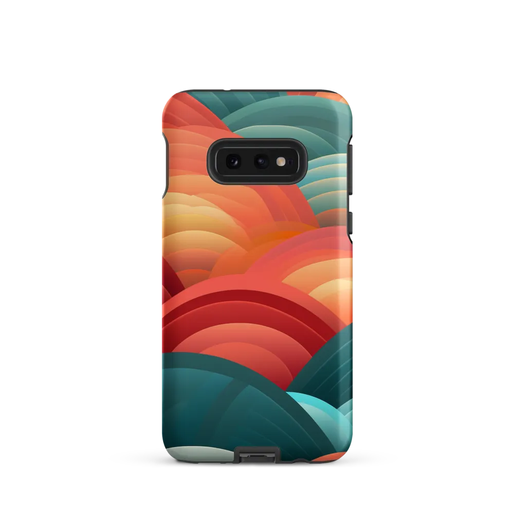 Rhythms of the Waves | Phone Case |  S10e | Tough Case | Matte
