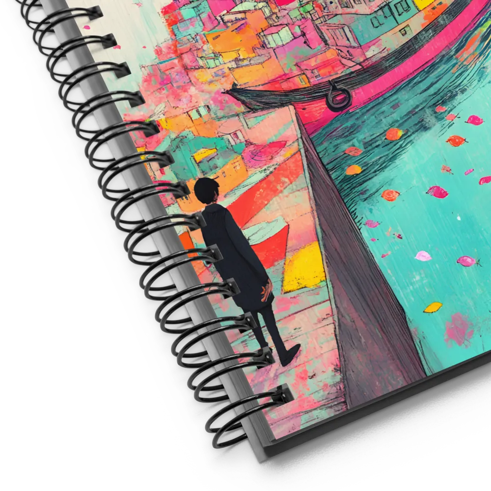 Whispers of a Colorful Dream | Spiral Notebook