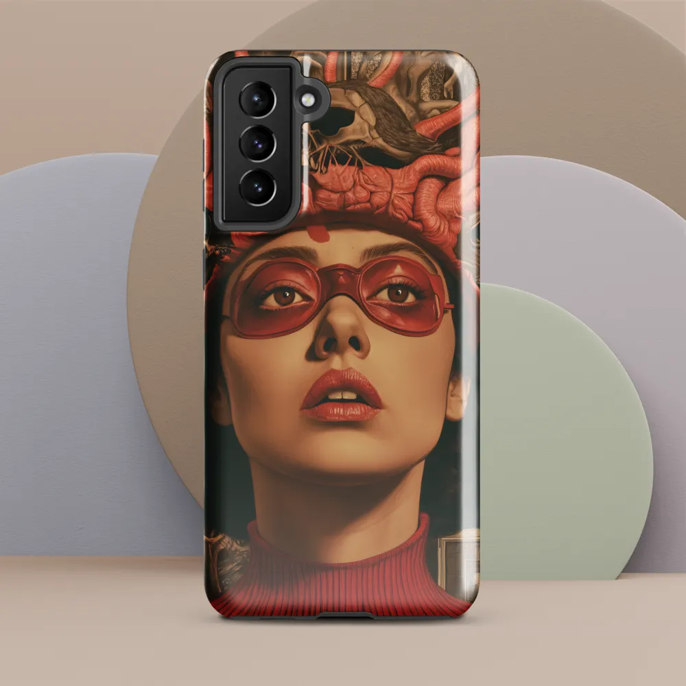 Veins of Mortality | Phone Case |  S21 Plus | Tough Case | Glossy