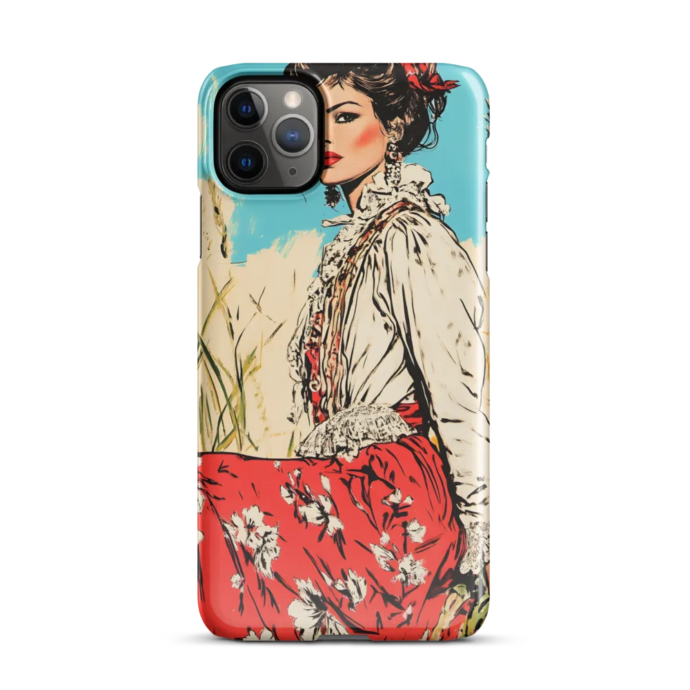 Graceful Elegance in a Natural Setting | Phone Case |  11 Pro Max | Snap Case | Glossy