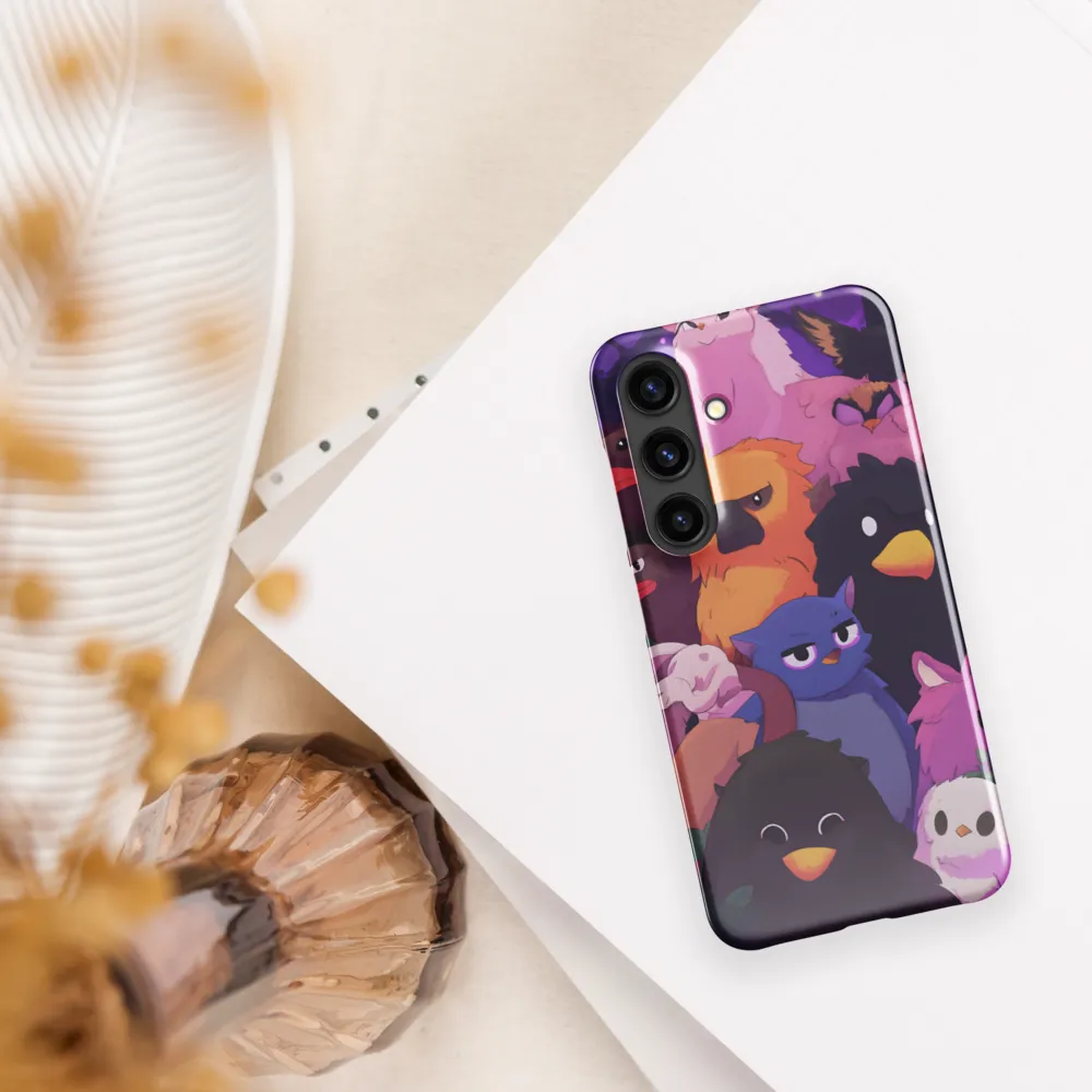Whimsical Avian Gathering