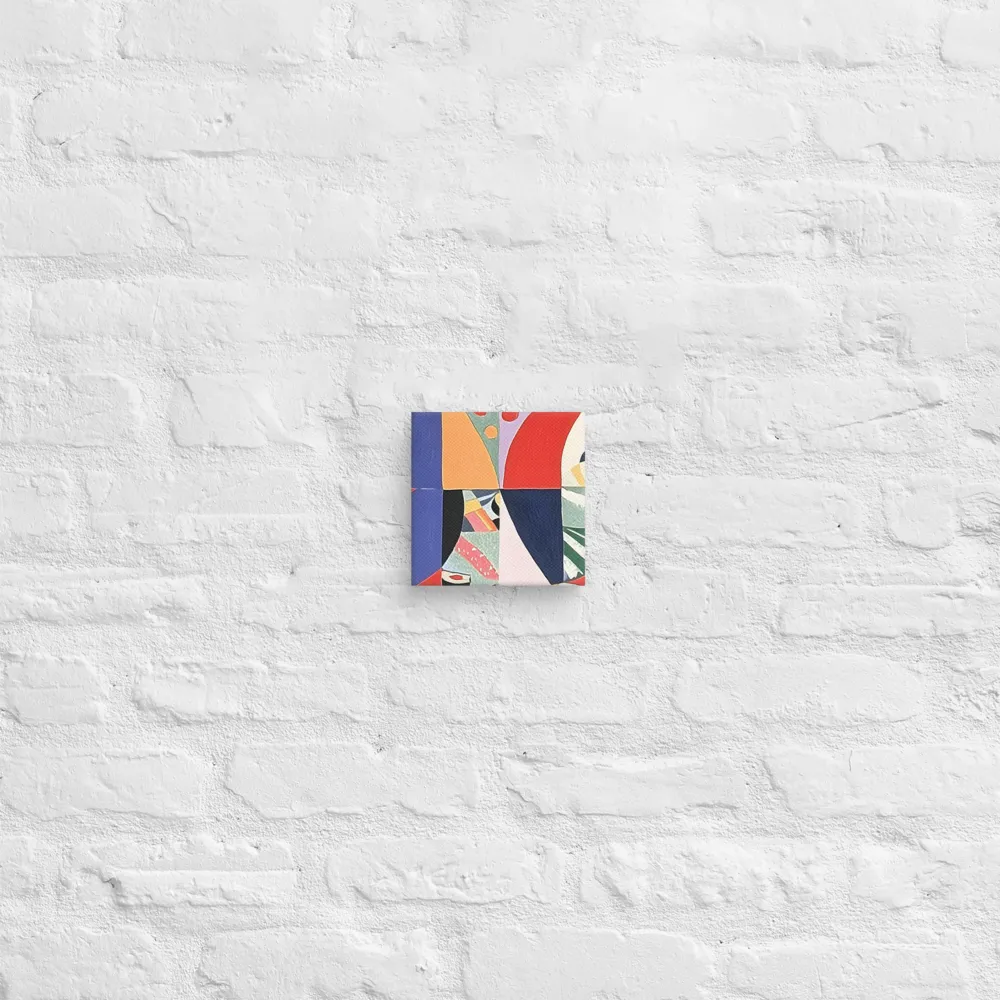 Dynamic Mosaic Symmetry | Canvas | 6″×6″
