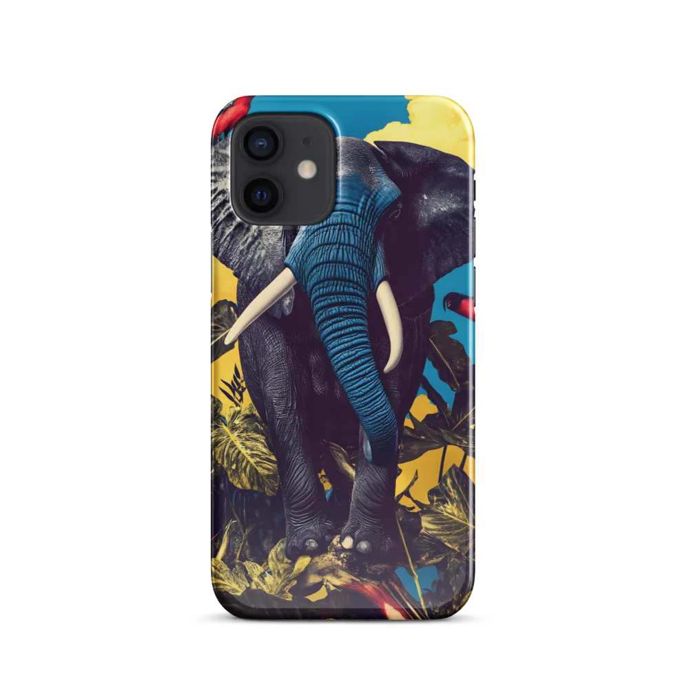 Elephant Dreams in Vibrant Colors | Phone Case |  12 | Snap Case | Glossy