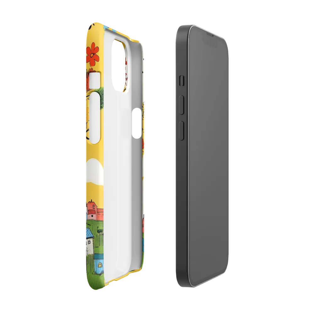 Whimsical Blooms of Life | Phone Case |  13 | Snap Case | Matte