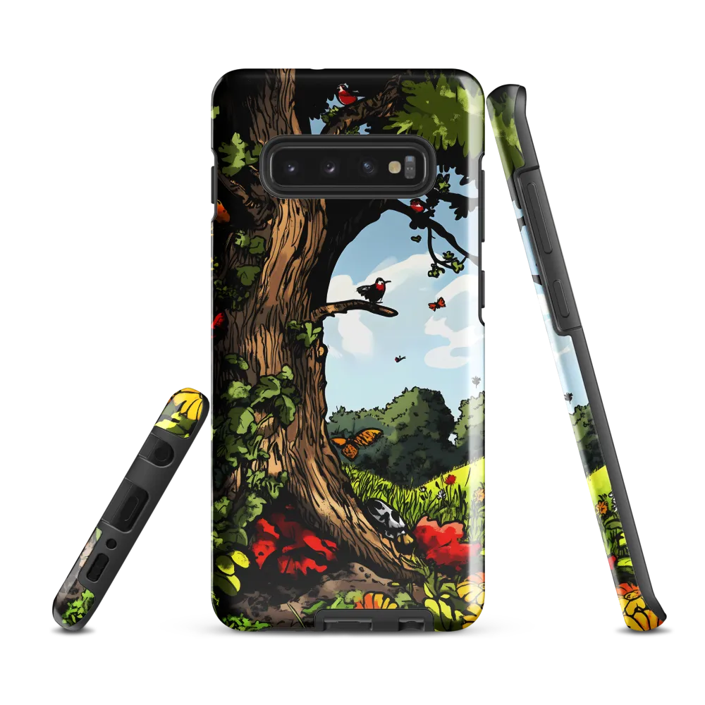 Harmony in Nature: The Invincible Tree | Phone Case |  S10 Plus | Tough Case | Glossy