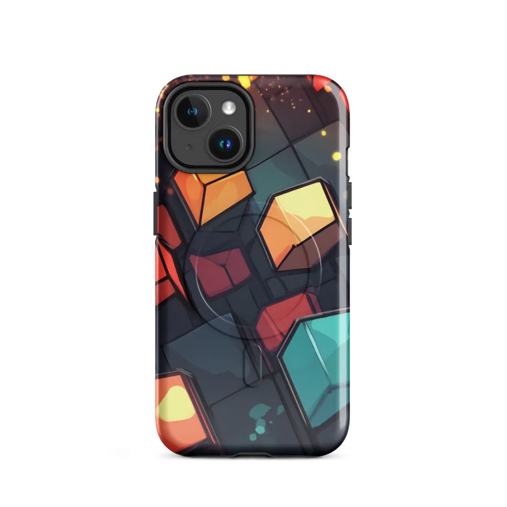 Illuminated Geometry | Phone Case |  14 | MagSafe® Tough Case | Glossy