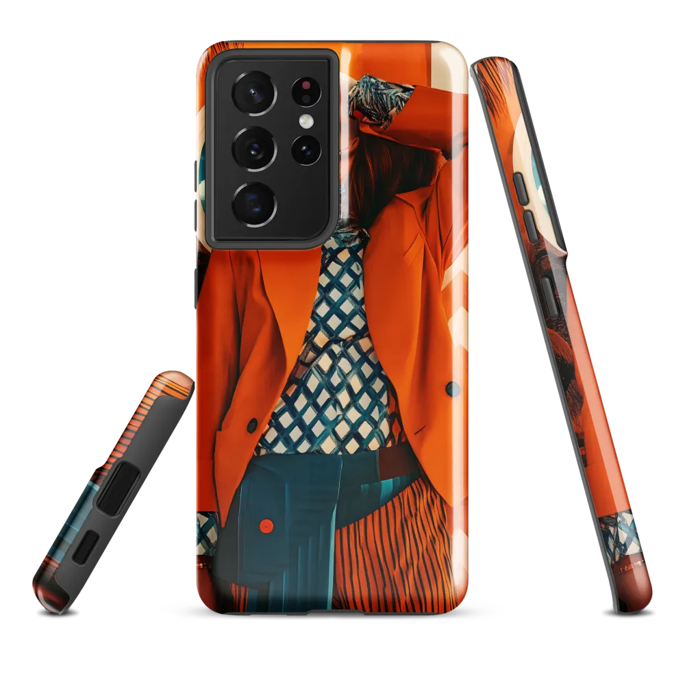 Vibrant Interplay: A Fusion of Fashion and Nature