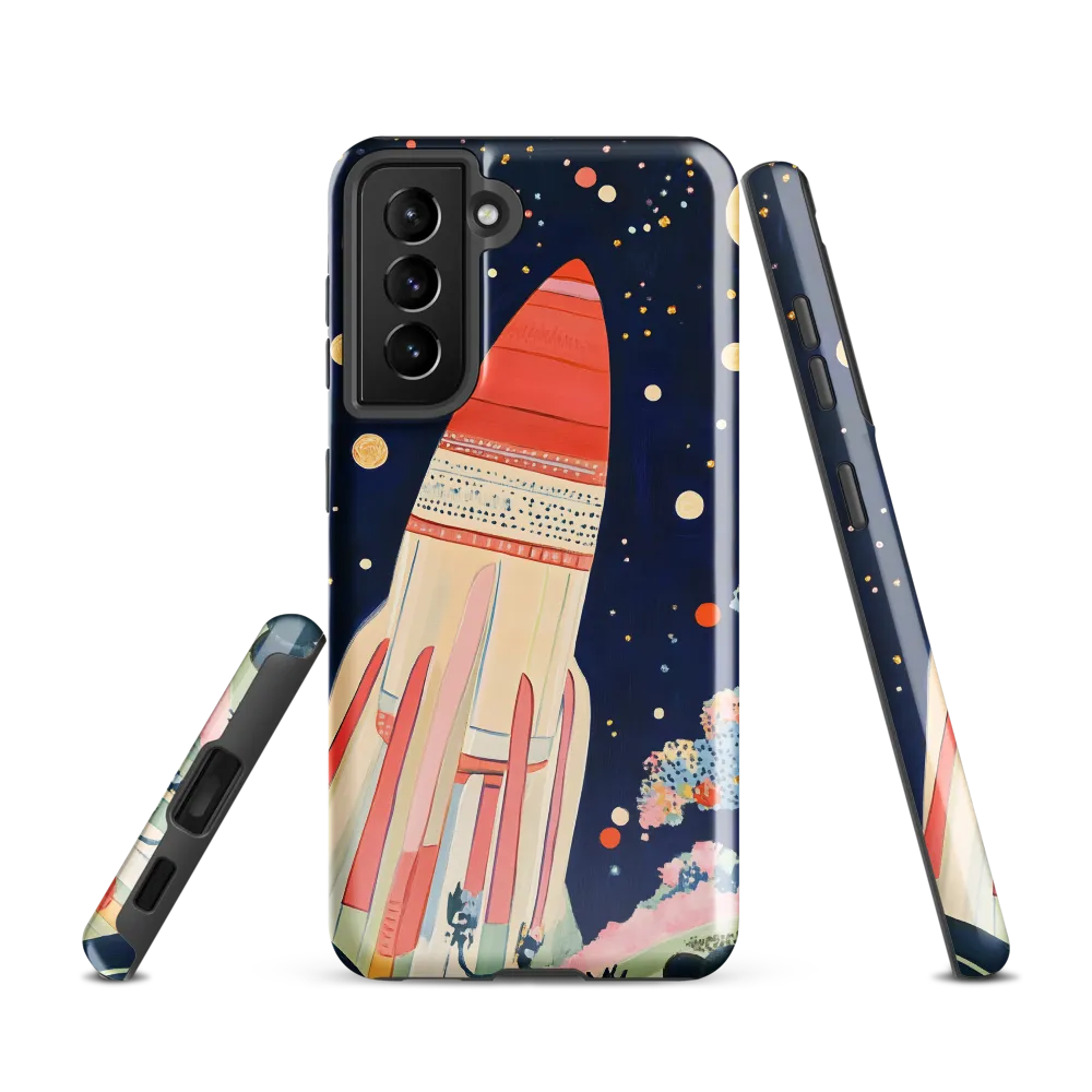 Cosmic Dreams: The Rocket's Journey