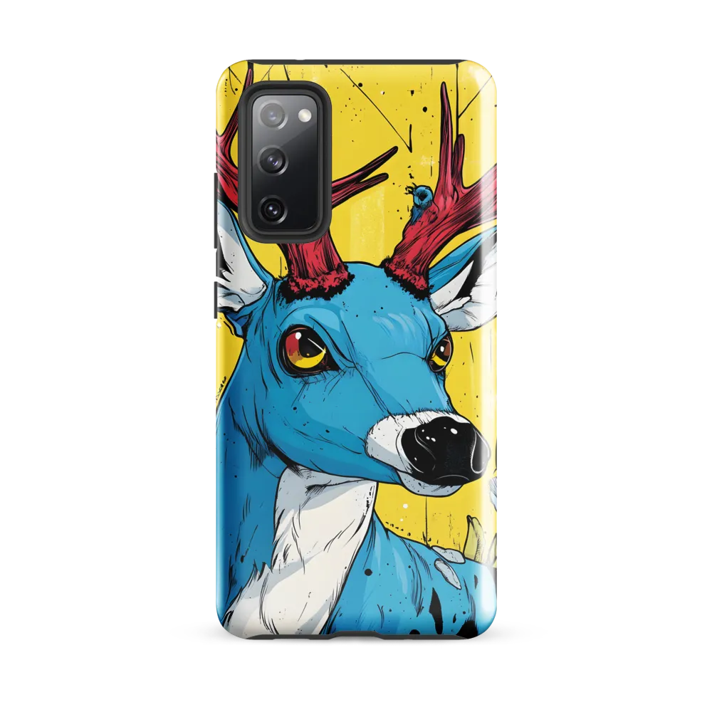 Vivid Antlers: A Modern Take on Nature