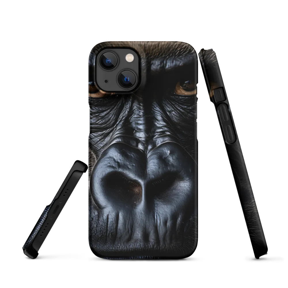 Gaze of the Wild: A Gorilla's Portrait
