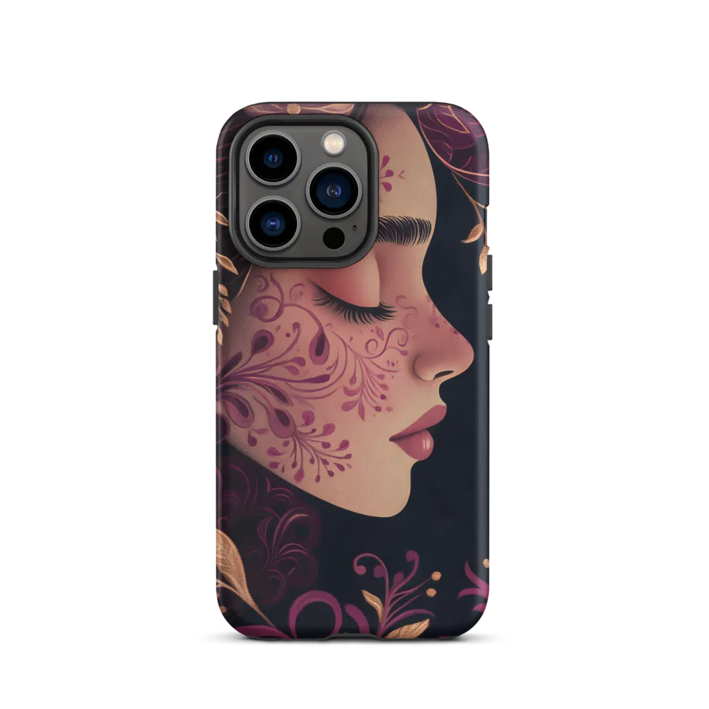 Serenity in Bloom | Phone Case |  13 Pro | Tough Case | Matte