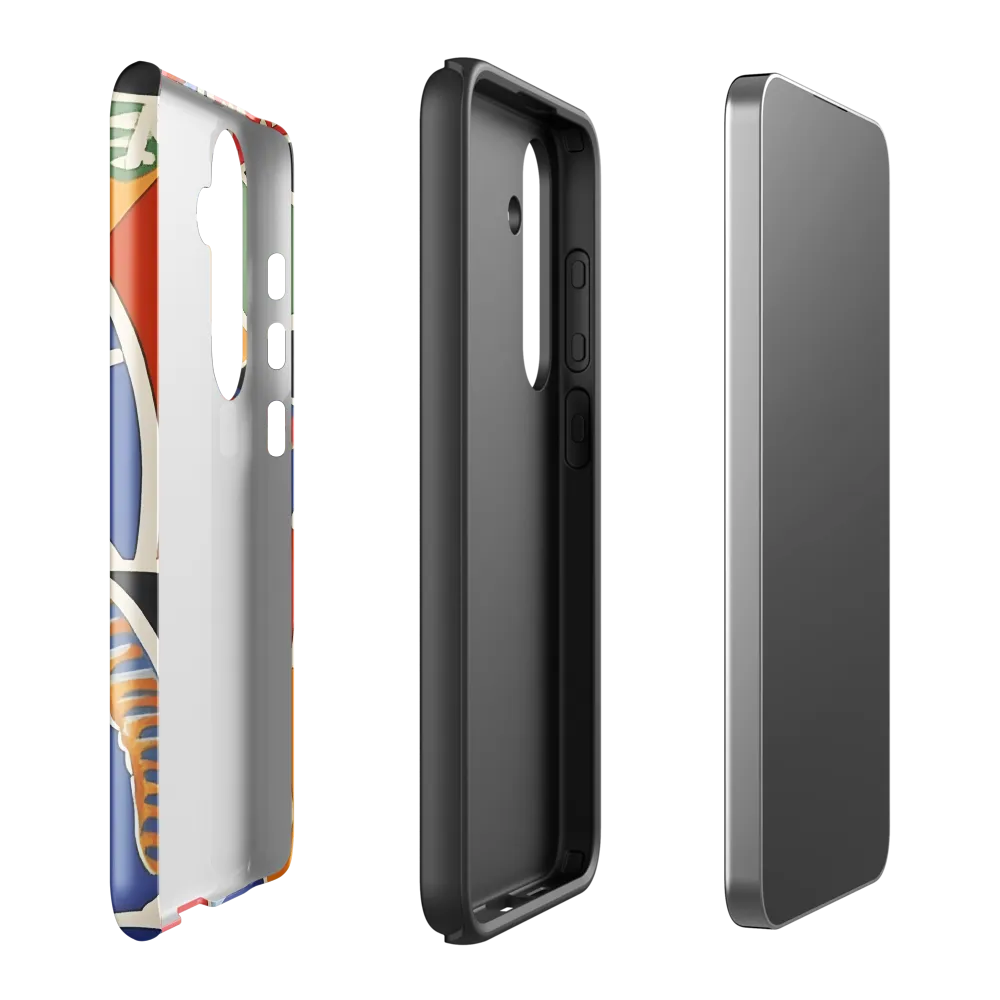 Kaleidoscope of Colors | Phone Case |  S24 Plus | Tough Case | Glossy