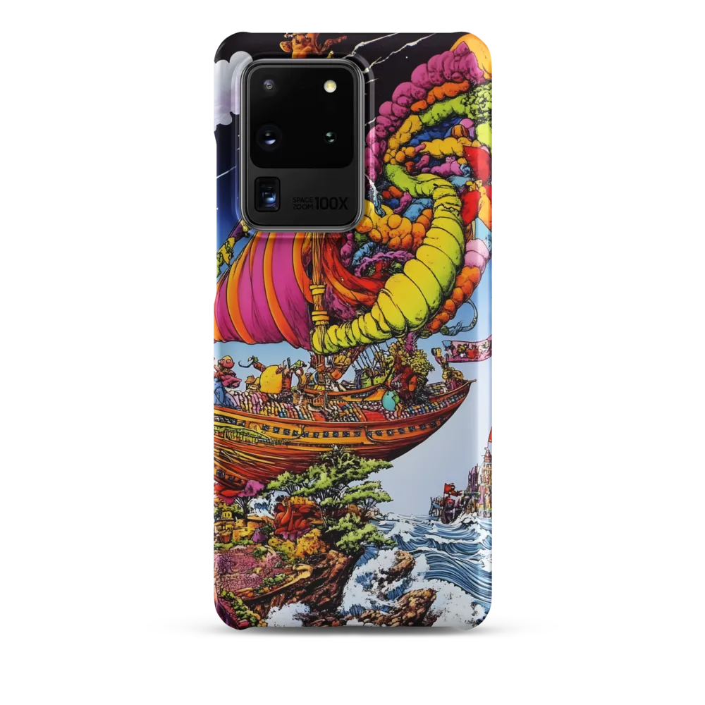 Voyage of Whimsy: A Surreal Sailor's Dream | Phone Case |  S20 Ultra | Snap Case | Matte