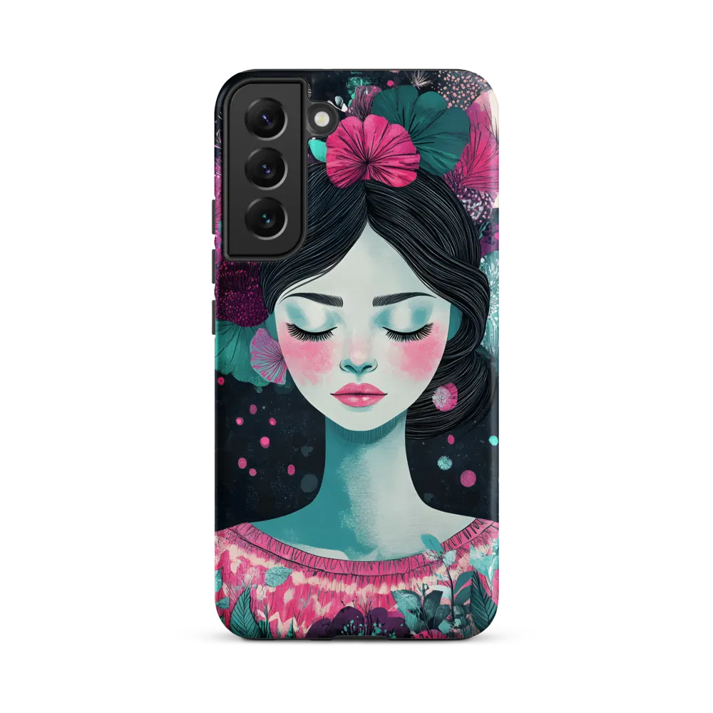 Embrace of Floral Serenity