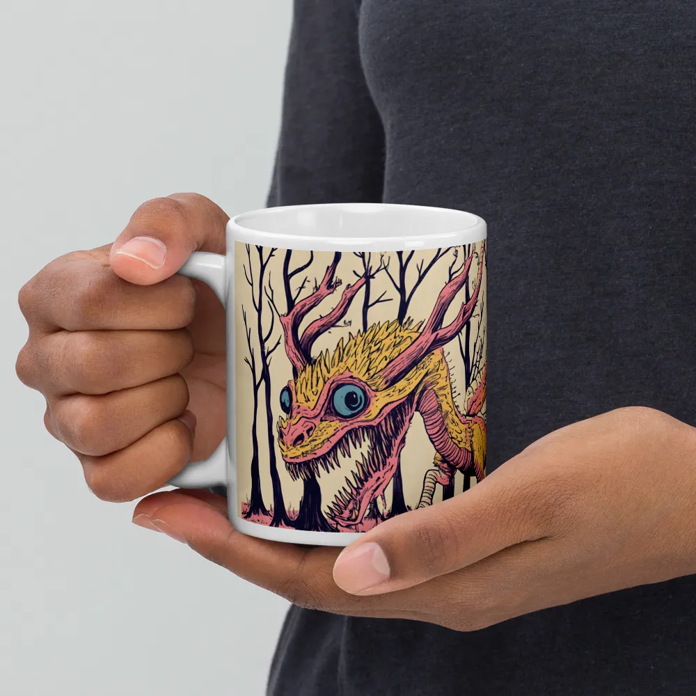 The Enigmatic Dragon of the Desolate Forest | Mugs | Multiple Sizes & Colors