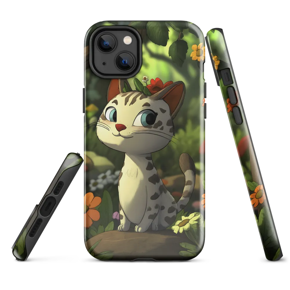 Whimsical Forest Cat