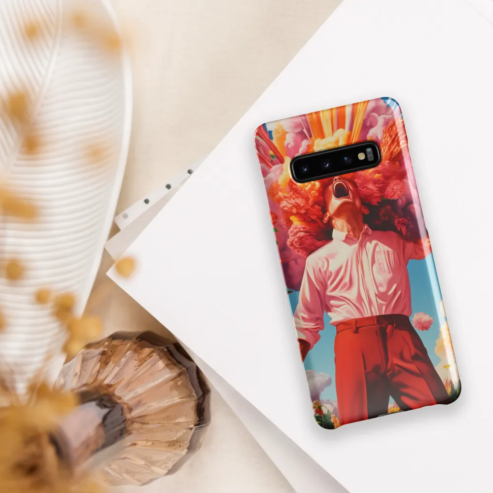 Eruption of Expression | Phone Case |  S10 Plus | Snap Case | Glossy