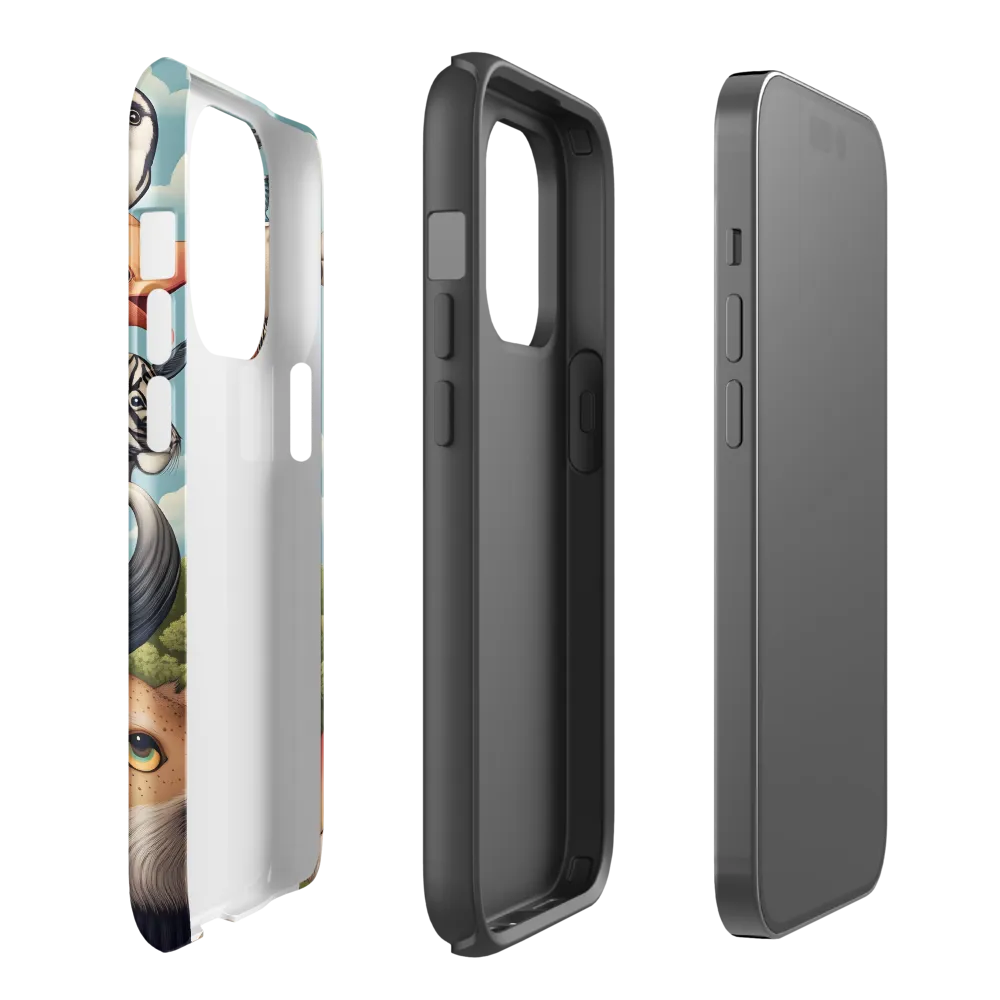 Harmonious Echoes of Wildlife | Phone Case |  14 Pro | Tough Case | Glossy