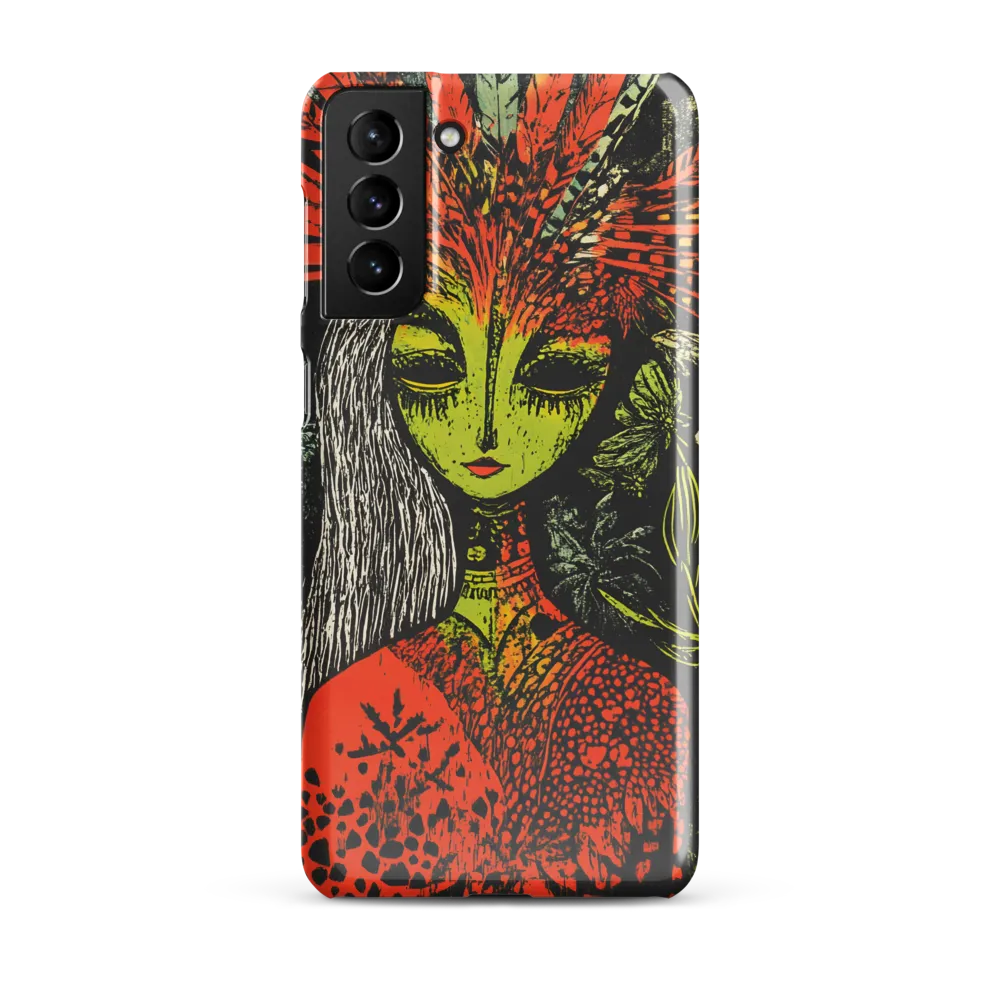 Mystical Flora: A Surreal Portrait