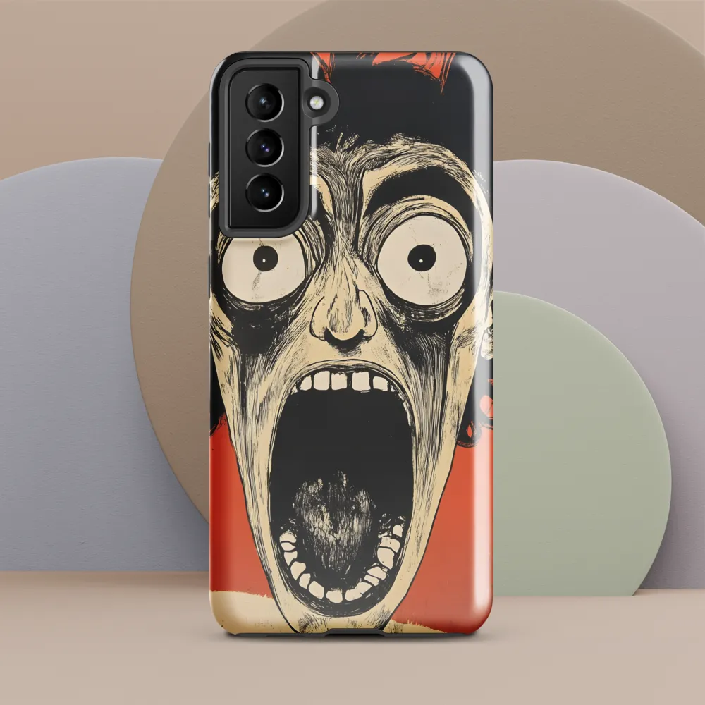 Echoes of Fear | Phone Case |  S21 Plus | Tough Case | Glossy