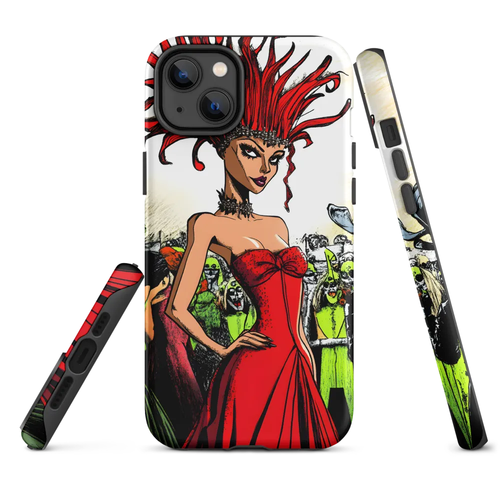 Fiery Elegance: A Fashion Statement