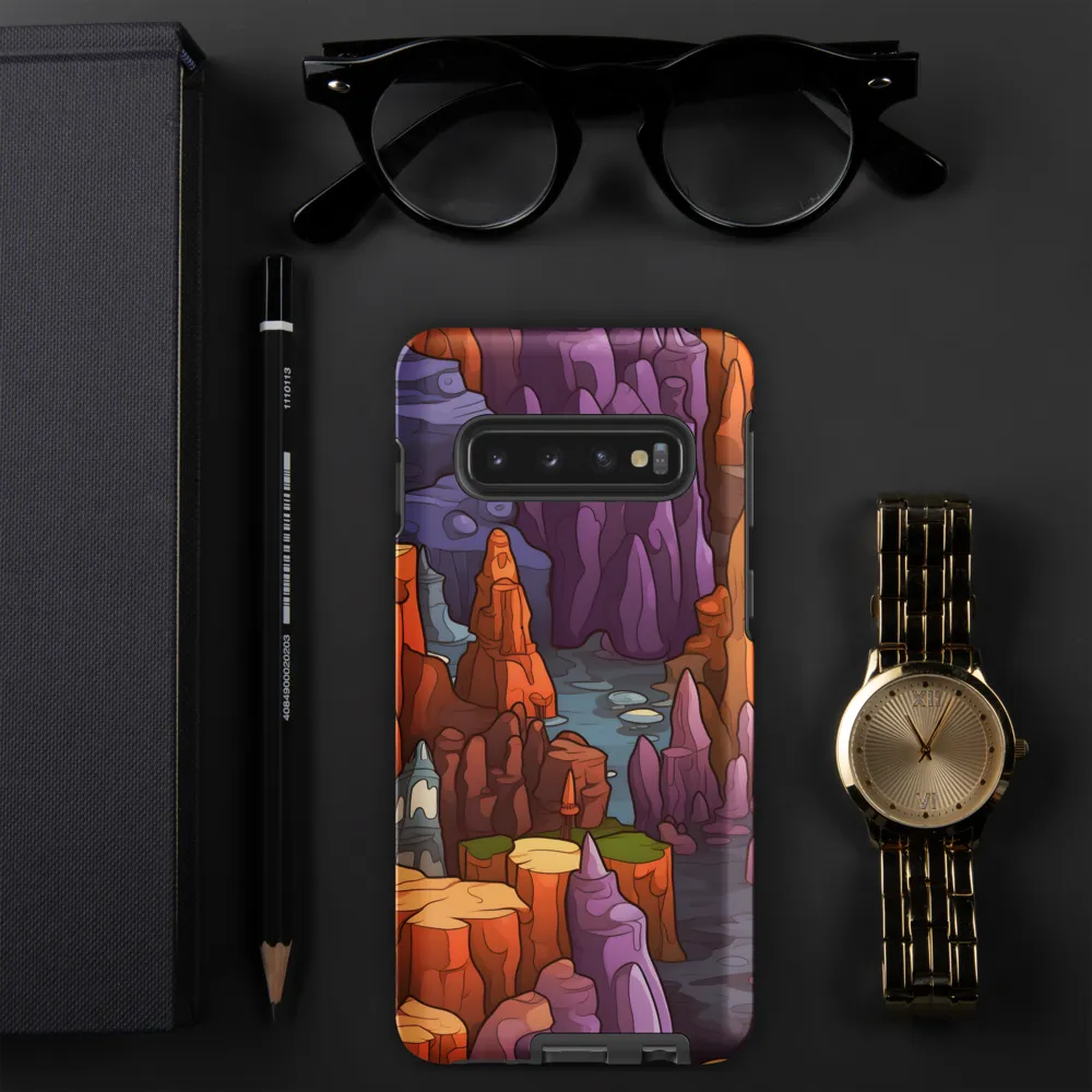 Vibrant Rockscape: A Digital Odyssey