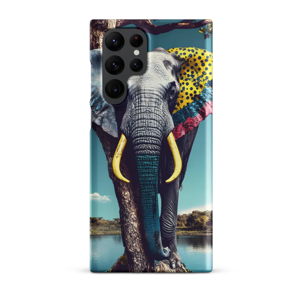 Playful Elegance: The Surreal Elephant