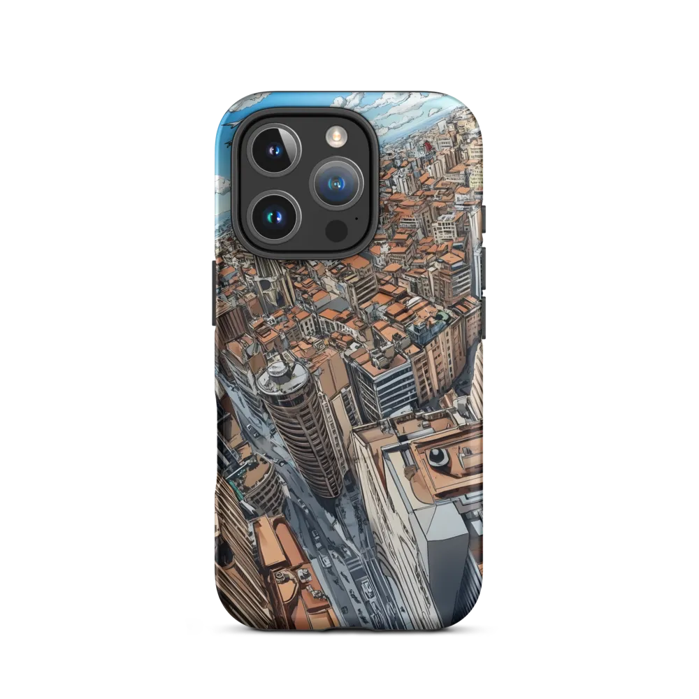 Aerial Symphony of Urban Life